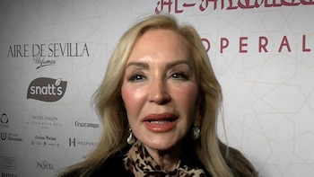 Carmen Lomana recuerda emocionada a