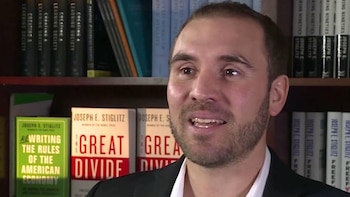 Martín Guzmán, economista de la