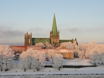 La catedral de Nidaros fue santuario de San Olaf. (Wikimedia/Morten Dreier)