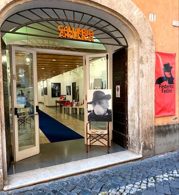 La galería con la exposición