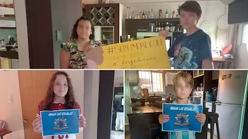 Los chicos, al igual que