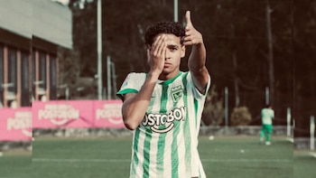 Zinedine Zidane Bedoya, futbolista colombiano, podría ser vendido desde Atlético Nacional al fútbol de Brasil