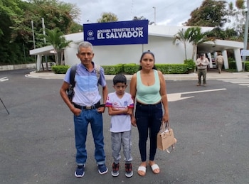 Josué Nehemías Cruz padece dextrocardia y una cardiopatía cardiopulmonar severa que motivó su traslado médico. (Cortesía:Redes Sociales)