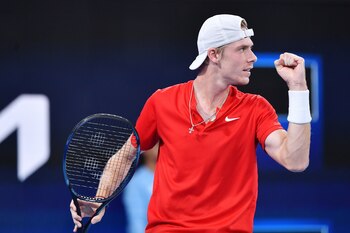 El canadiense Denis Shapovalov, tras