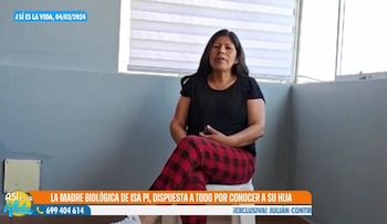 Roxana Luque, madre biológica de