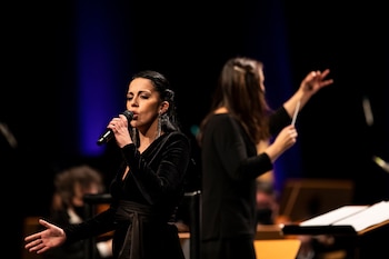 La cantante portuguesa Sara Correia estará con su música, y cantando el himno en el partido entre Portugal y Chile en Lisboa-crédito José Sena Goulao/EFE//EPA