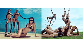 Kim Kardashian posa junto a