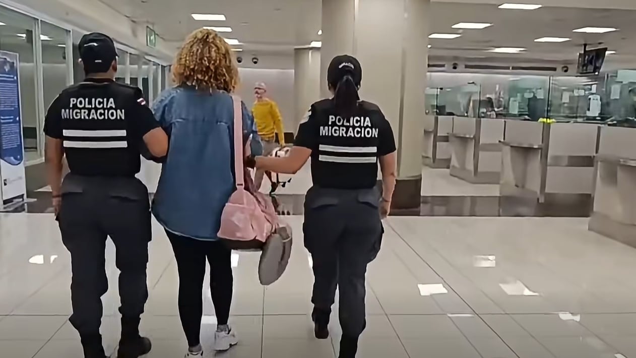 Detienen en Costa Rica a la esposa del extraditado alias