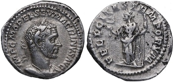 Imagen de un denario con