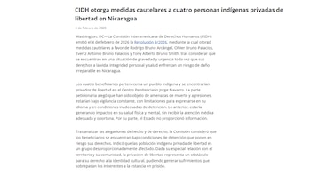 El documento publicado por la