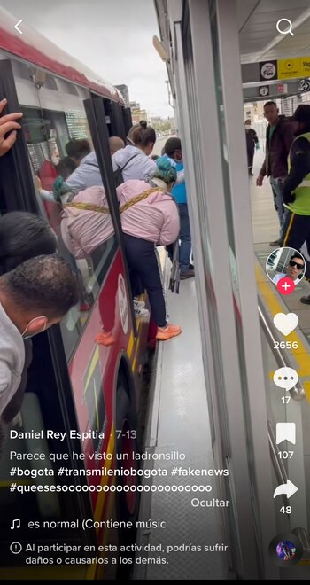 Posible ladrón retenido en una