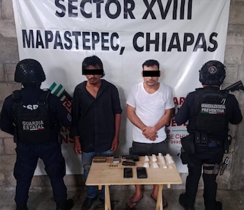 detenidos Chiapas