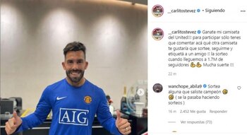 Tevez anunció que sorteará una