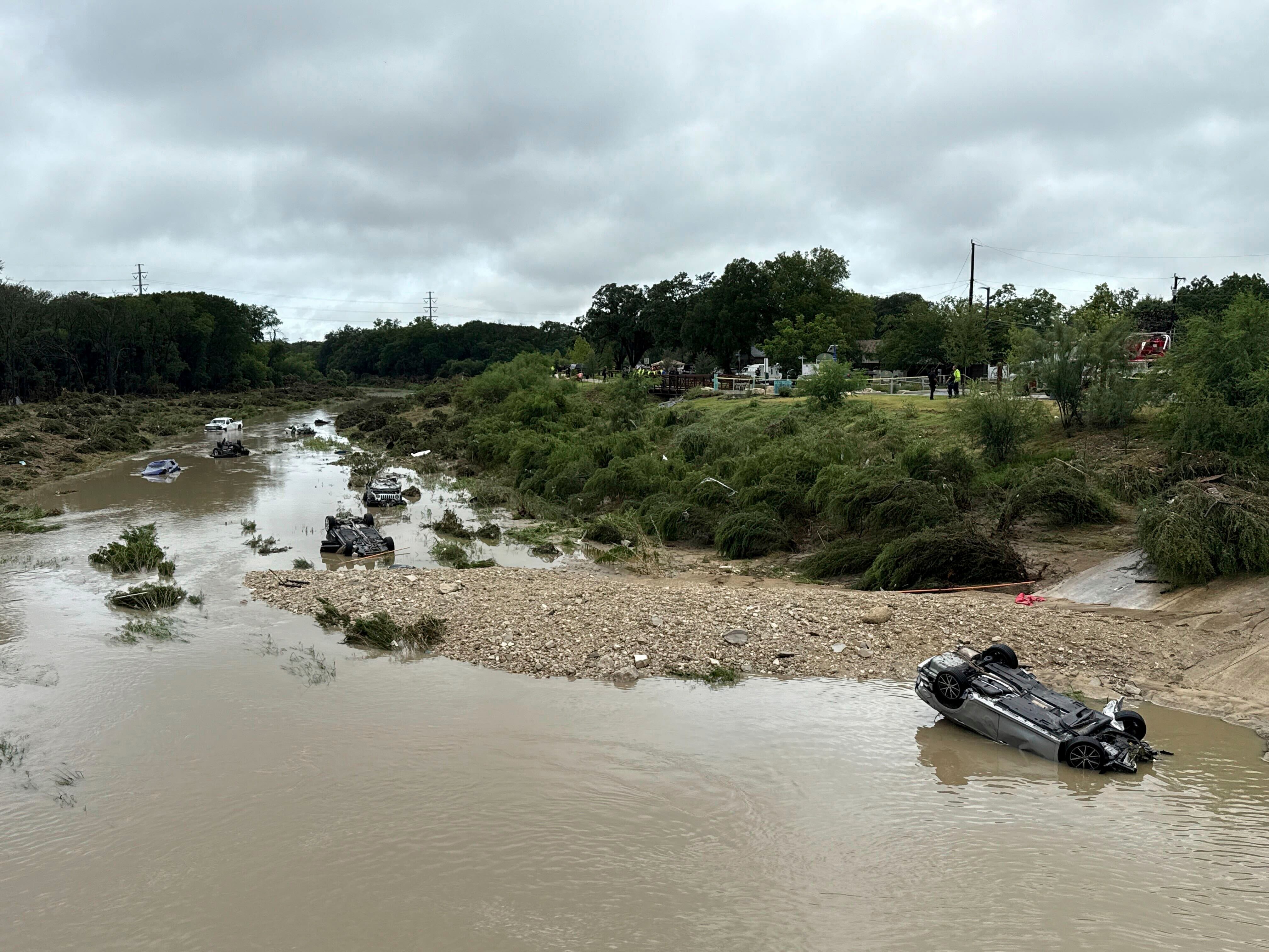 Texas sufre afectaciones por intensas tormentas. (AP Foto/Lekan Oyekanmi)