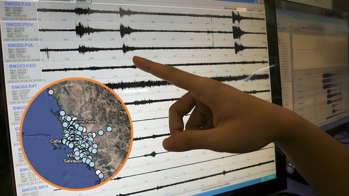El sismo se originó en el mar, a 52 kilómetros al suroeste de Supe Puerto, y se percibió sobre todo en el litoral norte de Lima.