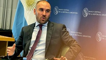 El ministro de Economía Martín