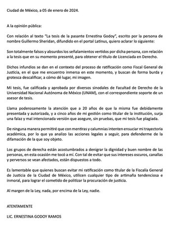 La fiscal de la Ciudad