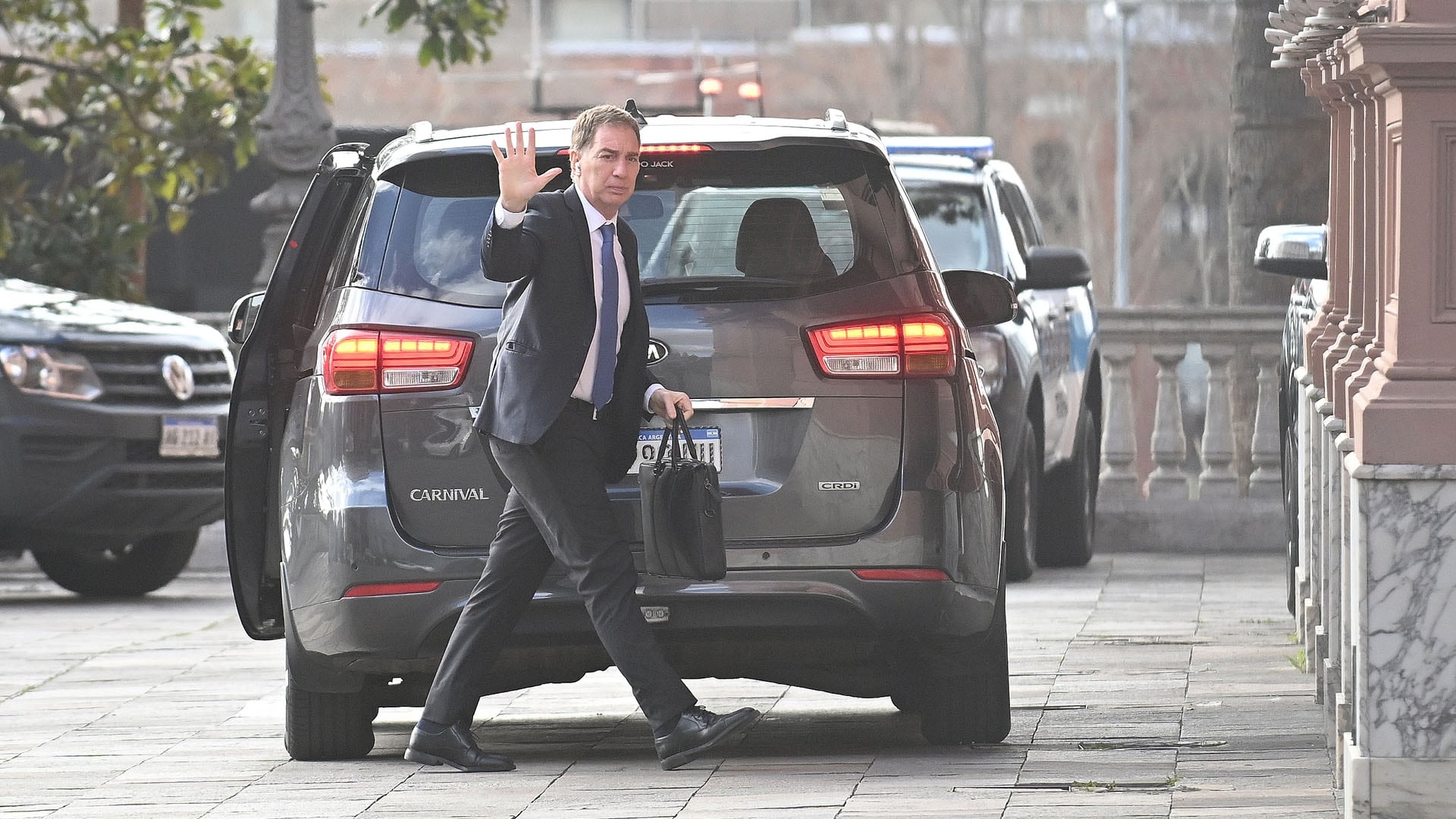 La reunión comenzó poco después de las 15:00