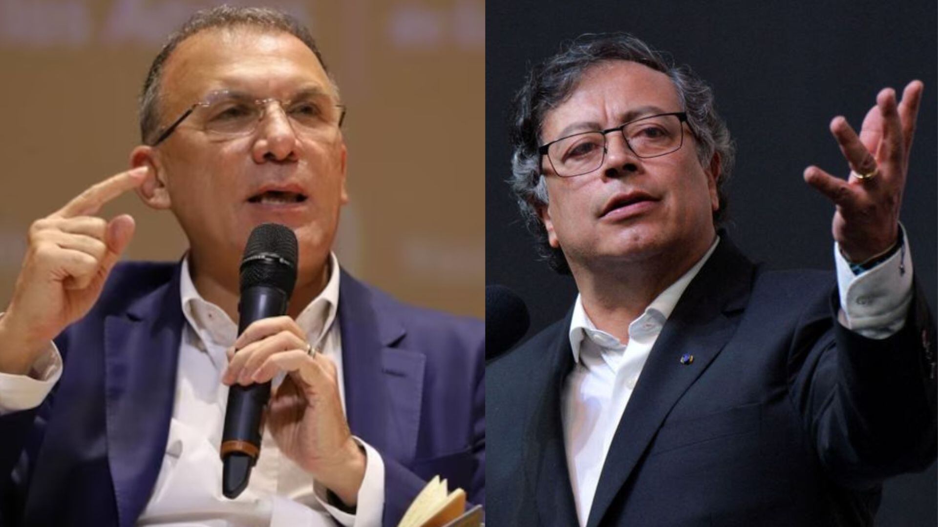 Roy Barreras plantea a Petro como vicepresidente para impulsar un gobierno de unidad y cambio - crédito Montaje Infobae