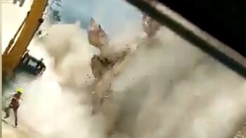 Así fue el momento en