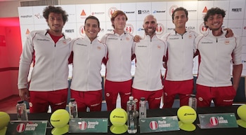 Copa Davis – Juan Pablo Varillas - Gonzalo Bueno - Arklon Huertas del Pino - Alexander Merino – Luis Horna - Perú – deportes – 14 septiembre
