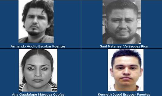 Las condenas a líderes de estructuras de narcotráfico en Ahuachapán alcanzan los 50 y 30 años de cárcel, según informó la Fiscalía General de la República. (Publicación: FGR)