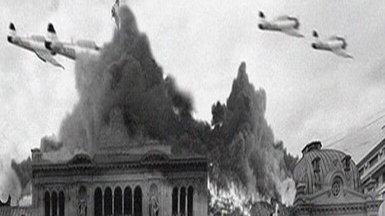 El objetivo de las bombas era matar al presidente Juan Domingo Perón