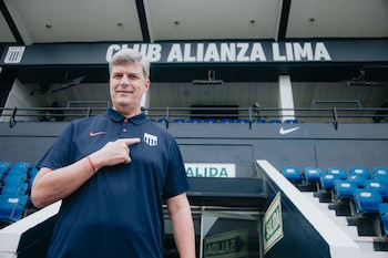 Alfredo Arosemena tomó el cargo de administrador de Alianza Lima en reemplazo de Fernando Cabada. - créditos: Alianza Lima