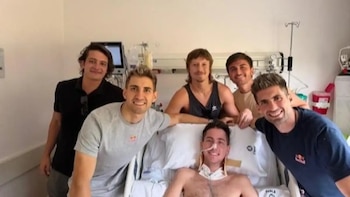 También fue visitado por os