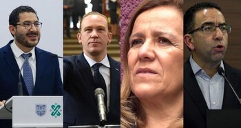 Martí Batres Santiago Taboada Margarita Zavala Javier Lozano