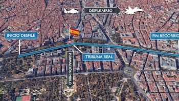Cómo será el desfile militar del 12 de octubre: recorrido, cuándo comienza y cómo seguirlo en directo por televisión
