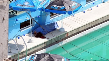 La pileta donde se encontró