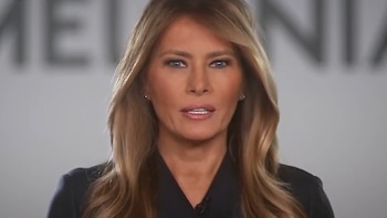 El mensaje de Melania Trump