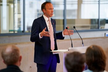 Matt Hancock, secretario de Salud