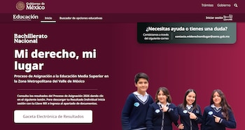 Sitio oficial del programa "Mi derecho, mi lugar", ahí se puede consultar el plantel asignado.
Crédito: SEP