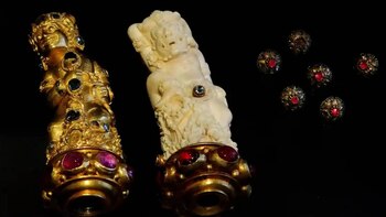 Piezas del tesoro de Lombok