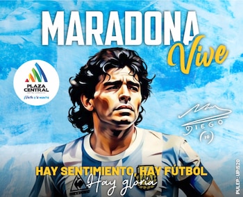 “Maradona Vive”, una experiencia temática e inmersiva dedicada al astro argentino, abrió sus puertas en el Centro Comercial Plaza Central y permanecerá hasta el 20 de julio de 2026.