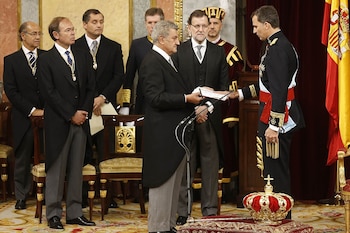 Felipe VI el día de su coronación, 2014. (CASA DE S.M. EL REY).