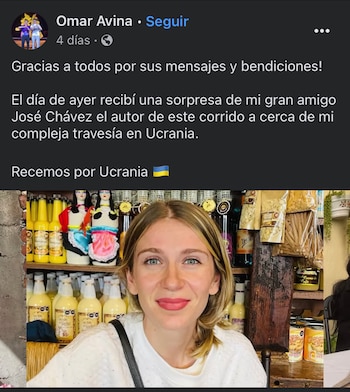 Iryna Volkova, novia de Omar