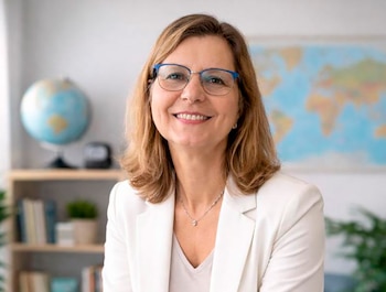 Andrea Beltramino inició su carrera