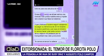 Florcita Polo se fue del país tras amenazas de extorsión y muerte: “Es la primera vez que paso por estas cosas”