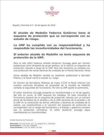 El alcalde de Medellín Federico