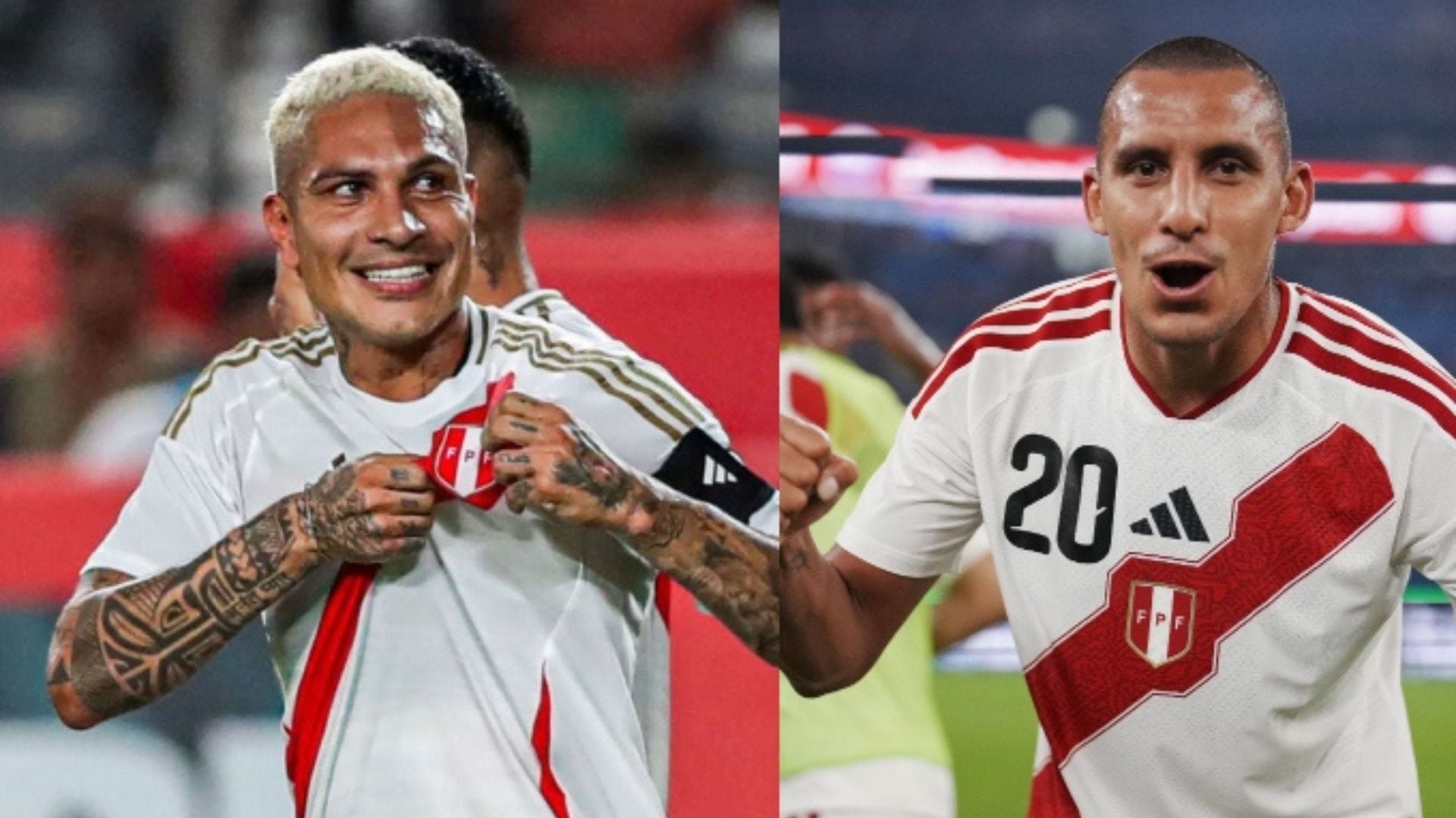 Paolo Guerrero destaca el rol goleador de Alex Valera con la selección peruana. - Crédito: FPF