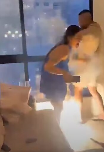 Un proyectil desviado impactó a