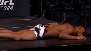 Cameron Smotherman al momento que