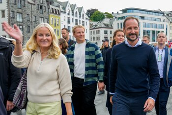 El príncipe heredero de Noruega,