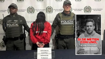 Capturaron a mujer en Medellín