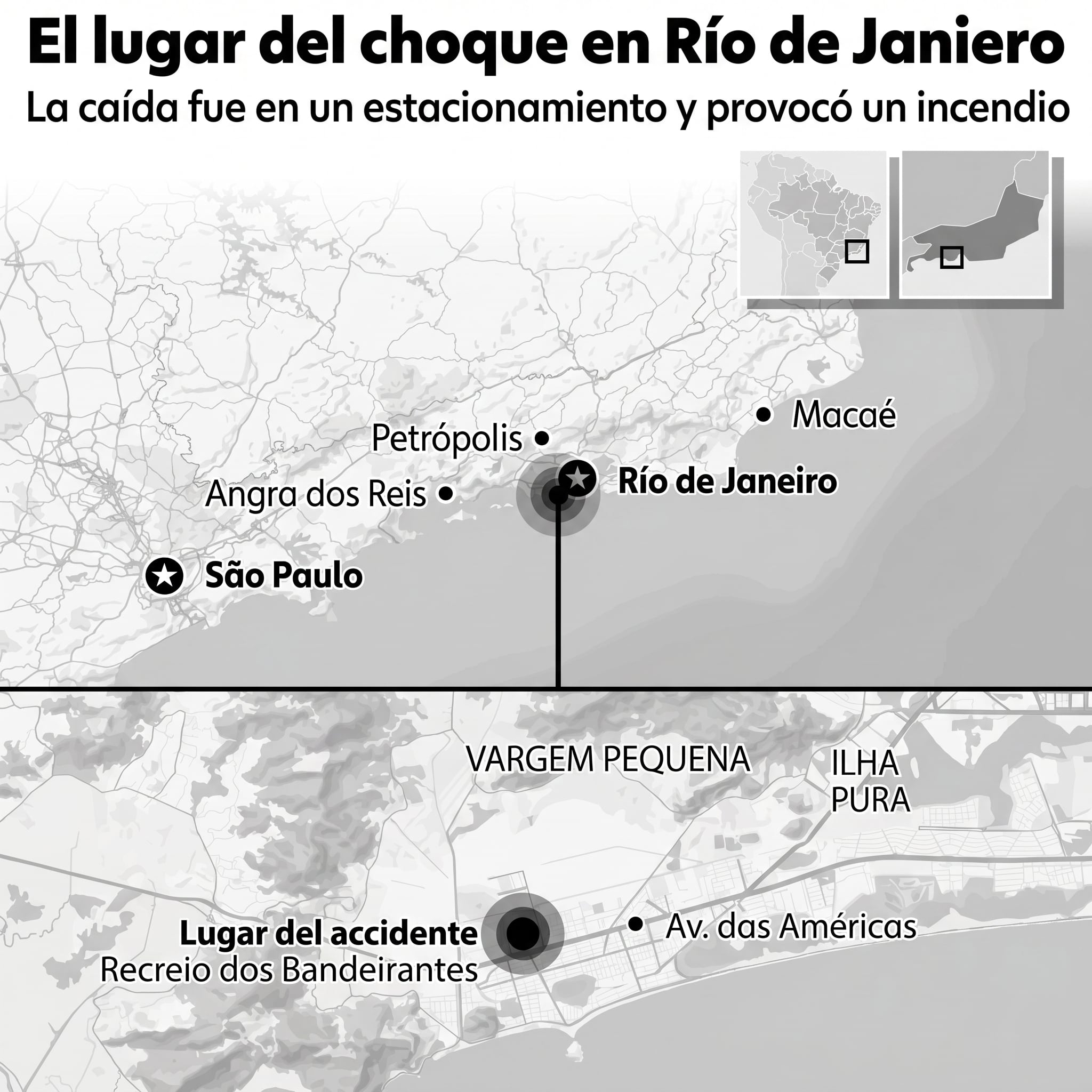El lugar donde ocurrió el accidente (Imagen Ilustrativa Infobae)
