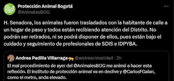 Respuesta del Idpyba a Andrea