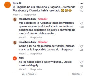 Magaly Medina responde a usuario